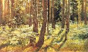 Ivan Shishkin Ferns in a Forest oil painting reproduction